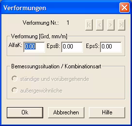 Verformungen erzeugen