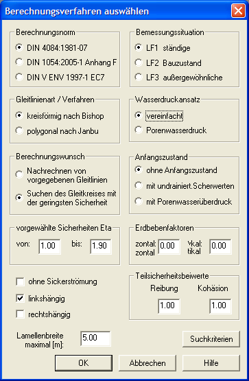 Berechnungsverfahren