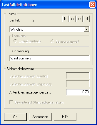 Lastfalldefinitionen DIN 1052