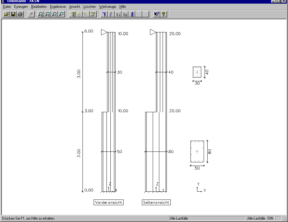 Stützengeometrie