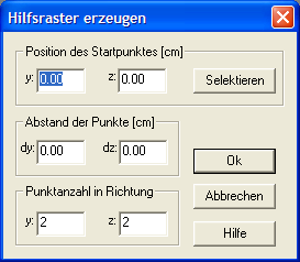 Hilfsraster  erzeugen