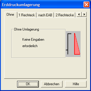 Erddruckumlagerung