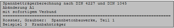 Beschreibung des Systems