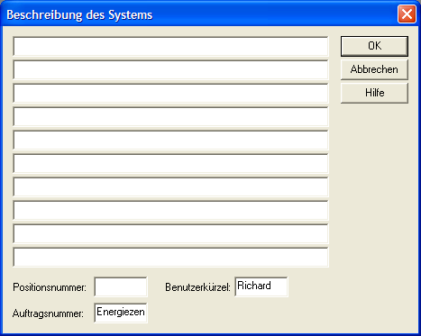 Systembeschreibung