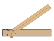 Stirnversatz