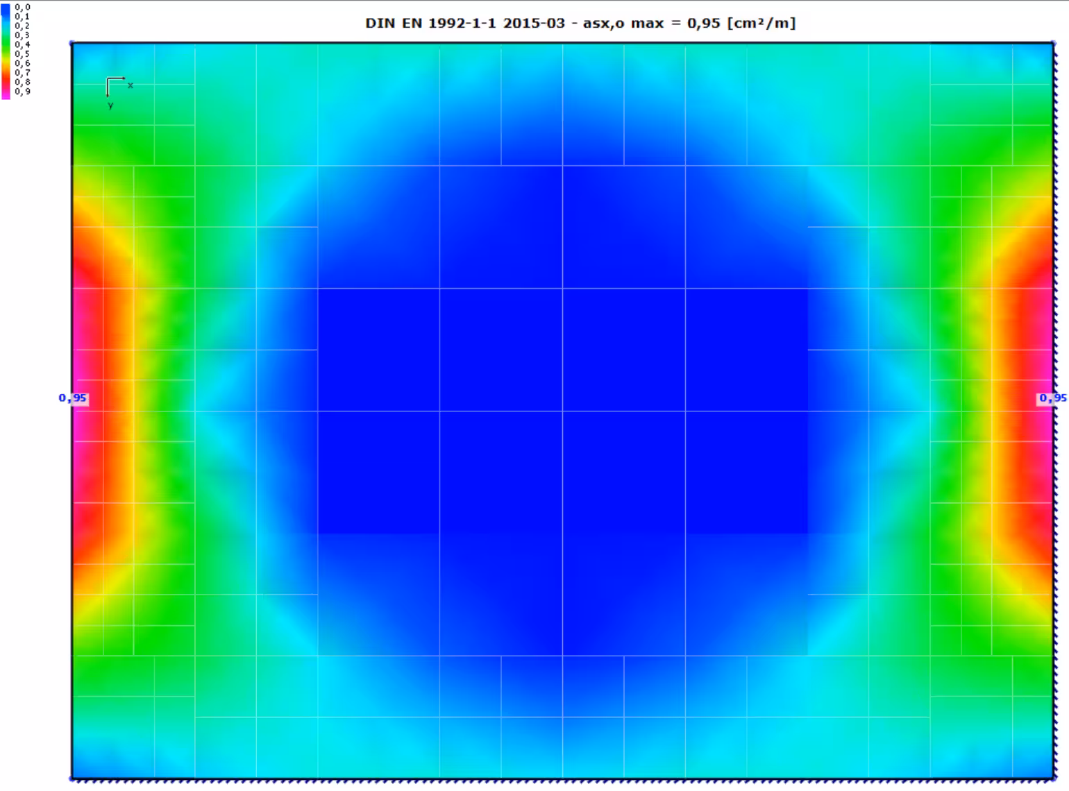 Bemessung der vierseitig gelagerten Platte